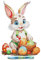 Starnearby DIY Diamond Painting Ostern Deko, Ostern Malerei Ostereier Tischdeko, Diamant Painting Kaninchen, Diamant Malerei Frühling Ornamente Festliches Geschenk Ostern (C)