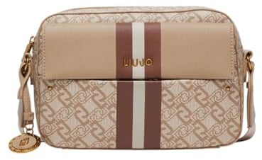 Liu Jo Borsa a tracolla comoda con chiusura zip, arricchita da dettagli in stampa logata. Dispone di due scomparti, uno ampio principale con tasche interne, tracolla logata, doppia regolabile. Presen