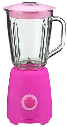 Gllass Smoothie Maker 1L - Pink - Smoothies are a great way to eat fruit and veg, so cram in some of your 5 a day and with the 1L capacity, there's enough for everyone!