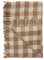 IB Laursen Plaid Natur/beige/braune Karos, B: 130 L: 160