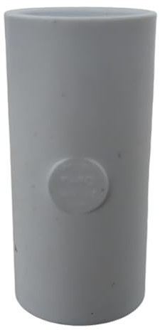 Waste Double Socket Solvent Weld ABS Straight Connector 21.5mm White Designed to Remove Overflow Water from condensing boilers and cisterns or Tanks (Pack of 2)