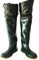 IBOWZ Waders Pesca Hip Waders 60cm Lunghi PVC Hip Wader, Stivali da Pesca e da Caccia Impermeabili e Resistenti all'Usura