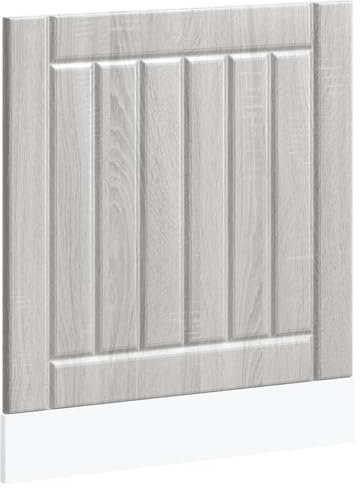 vidaXL Pannello Lavastoviglie Lucca Grigio Sonoma in Legno Multistrato