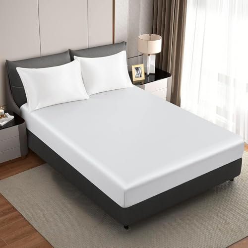 Biancheria da letto in jersey, lenzuolo con angoli, lenzuolo con angoli elasticizzati, lenzuolo con angoli in cotone, lenzuolo in cotone, lenzuolo con angoli elasticizzati, misura 120-140-160-190-200,