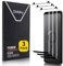 Didisky Lot de 3 Protecteur Verre Trempé pour Samsung Galaxy S9, Verre trempé 3D pleine couverture,Film Protection écran, dureté 9H,Haute définition