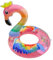 Flamant Rose Gonflable, Flotteur Gonflable pour Piscine, Bouée Flamant Gonflable, Bouée Flamant Rose Glitter, pour Les Adolescents Adultes Plage et Piscine (rose-90)