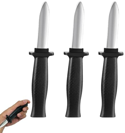 BOBITALK 3-teiliges, stylisches Einziehmesser-Set aus Kunststoff.