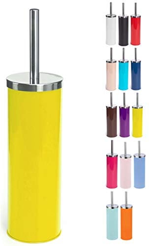 MSV WC Bürste Toilettenbürste WC Garnitur Klobürste „Miami“ mit hygienischem Behälter Grün