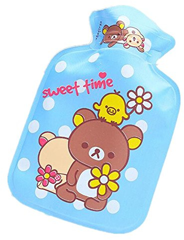 Wärmflasche, Chickw1 mit niedlicher Cartoon Wasser Flaschen (Flamingo)