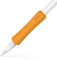 UPPERCASE Designs NimbleGrip Ergonomischer Premium-Griffhalter aus Silikon, Doppelseitiges Design, Kompatibel Mit Apple Pencil 1. Generation und Apple Pencil 2. Generation (Orange, 1 Packung)