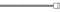 NIRO-GLIDE Unisex – Erwachsene Schaltinnenzug-03450178 Schaltinnenzug, Silber, 3000 mm