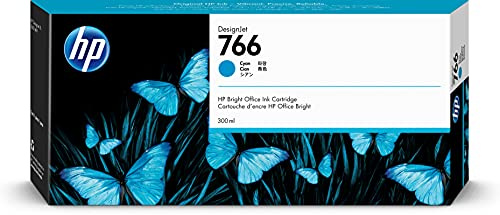 HP 766 300-ML CYAN INKCRTG