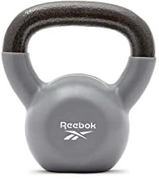 Reebok Unisex's Kettlebell, Grey, 6 kg