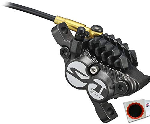 SHIMANO Bremssattel Saint BR-M820 VR od. HR PM H03C Metall m. Kühlrippen schwarz
