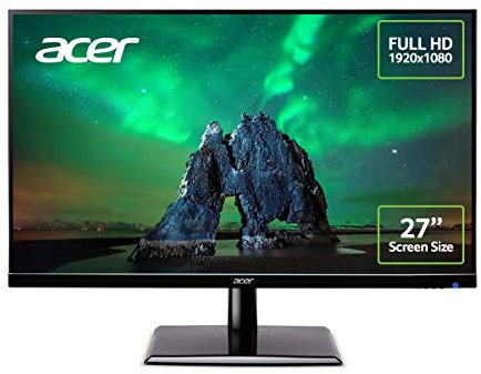Acer EH273bix 27 inch Full HD Monitor (VA Panel, 75Hz, 4ms, HDMI, VGA, Black)