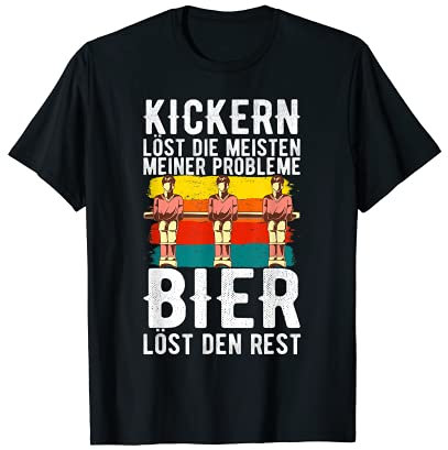 Tischfussball Figuren Trikot Tischkicker Zubehör Kickern T-Shirt