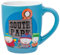 Silver Buffalo South Park Jumbo-Keramikbecher, gebogen, mit Logo, 750 ml