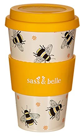 Sass & Belle Bee Travel Coffee Cup