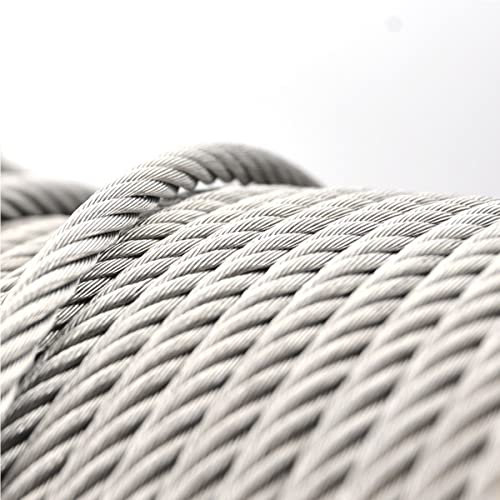 OURECO 40M Cavo in Acciaio Inox Pvc Rivestimento in Plastica per Giardino o Artigianato/10Mm