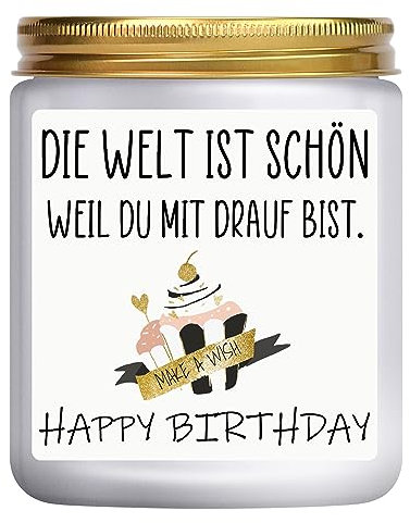 Lustige Geburtstagsgeschenk für Frauen Männer Duftkerzen Geschenke für Frauen Mama Mütter 30 40 50 60 18. Geburtstag Beste Freundin Schwester Oma Papa Paare Personalisierte Geschenke Partner Pärchen