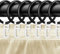 40pcs Ringe mit Faltenleghaken,Kunststoff Gardinenringe für Universalband/Kräuselband Ø30mm in der (Schwarz)
