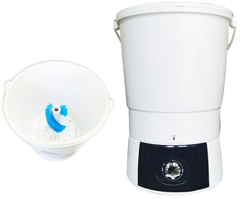 Mini lavadora de zapatos, lavadora con deshidratación, ropa, calcetines, ropa interior, limpieza, Mini lavadora pequeña,B