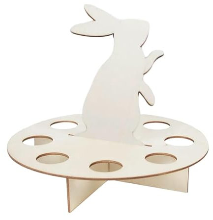 Holz Eierständer, Osterdekoration, handgefertigtes, DIY Geschenkidee, Kreis