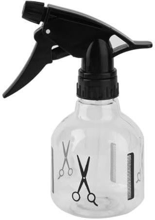 QmjdDymx Sprayer Bottle,Sprayer Bottle Plastic Salon Hairdressing Water Sprayer Bottle Barber Fine Mist Empty 250Ml Bottle for Hair Styling 1Pcs Hair Spray Bottle