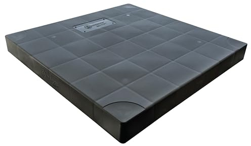 Cambridge Black AC Condenser Pad/Base, 36x36x3 in – Supports Air Conditioner Units and Other Outdoor Equipment