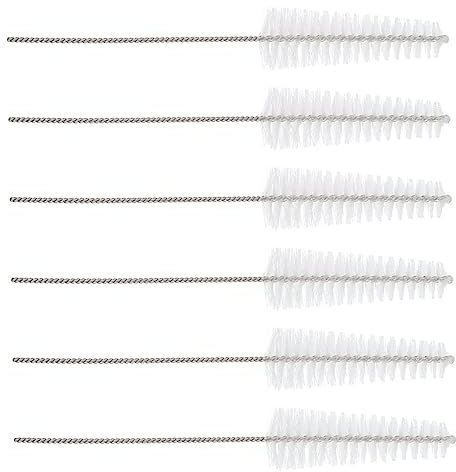 Healeved Hearing Accessories 6pcs Nylon Cleaning Rods Cleaning Brush Amplifier Care Kit