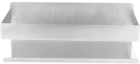 Cabilock 1stück Multifunktionales Wandregal Aus Edelstahl Bohrfreie Installation Für Badezimmer Und Küche Stabiler Und Langlebiger Organizer Für Toilettenartikel Und Küchenutensilien