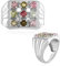 Cavill Madagaskar Turmalin Ring - 925er Sterlingsilber, Platinbeschichtet, 1,078 Karat, Eleganter Damenring mit Farbsteinen, Exklusiver Schmuck, Vielseitiger Edelsteinring