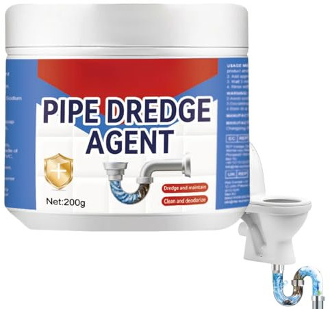 Gartiage Drain Unblocker, 2025 Powerful Pipe Dredge Agent, Sink & Drain Cleaner, Toilet Unblocker, Unscented Liquid, Removes Clogs