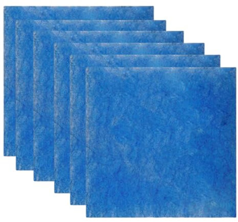 HUAREW 6 Filter für Lüftungsgeräte Limodor Limot Lüfterserie Compact 00070 Lüftungsanlage, Filter für Lüfter Limodor Serie Compact, Filter 238 x 238 mm, Badlüfter Luftfilter Ersatzfilter