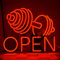 LMSIGNLY Hantel Neon Schild Rotes Gym Barbell Neon Offenes Schilder für Business Dimmbare Gym Fitness Neon Licht für Sportraum Workout Fitness Club Gym Open Wall Art Decor Geschenk