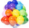 Luftballons Geburtstag, 40 Stück, 25CM, Premium Ballons aus 100% Naturlatex, Klimaneutral, Helium Luftballons Bunt, aus natürlichen Rohstoffen, Luftballon Girlande
