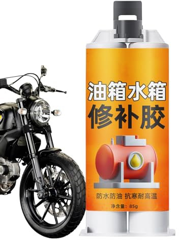 Sellador Para Tanques De Aceite,Pegamento Adhesivo Reparador De Tanques De Coche - Herramienta Impermeable de Larga Duración Resistente al Calor Accesorios para Automóviles y Motocicletas