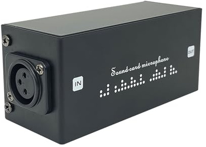 Qcbuegof Dynamic Microphone Preamp Sound with 28 Perfect for Studio Recordings Microphone Preamp Dynamic Preamp