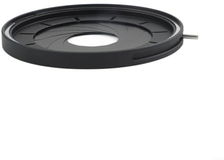 Igniport Verstellbare Blende 4-50mm mechanisch für Mikroskop Digitalkamera, 11 Lamellen Iris aus Aluminiumlegierung