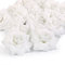 Fenical Kunstblumen Künstliche Rosen Weiß Rose Köpfe Hochzeit Dekoration Kunstrose 50 Stück