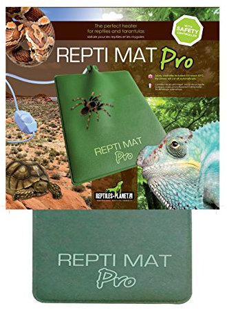 Reptiles Planet - Repti Mat Pro - Tapis Chauffant pour Terrarium Tropical - 16 W / 20 x 30 cm