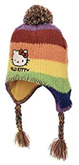 Hello Kitty Peruanische Wintermütze (54, bunt)