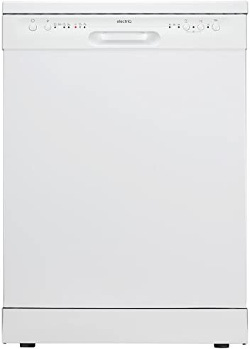 electriQ 12 Place Freestanding Dishwasher - White