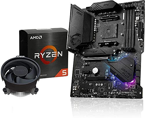 INLAND Micro Center AMD Ryzen 5 5600X Processeur de bureau avec carte mère MSI MPG B550 Gaming Plus ATX Gaming (AM4, DDR4, PCIe 4.0)