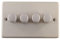 G&H CW514-W Standard Plate Matt White 4 Gang 1 or 2 Way V-Pro LED Dimmer Switch