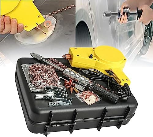 LMYYDES 800VA Stud Welder Dent Repair Kit,Spot Welder Stud, Stud Gun Dent Puller Kit with Complete Accessories,for Auto Body Repairing