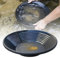 Bacino per la Ricerca dell'oro, 38,5 x 8,5cm Gold Panning Pan ABS Gold Setacciatura, Gold Setaccio Classificatore Vassoio Setaccio Accessorio per La Ricerca Mineraria Per Fiumi Per Aree Montane