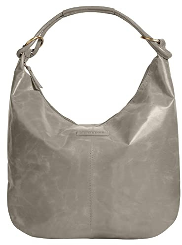 bruno banani Shopper Echt Leder Damen Casual Handtasche aus Rindleder, Schultertasche leicht, Henkeltasche groß, Innenfach Smartphone
