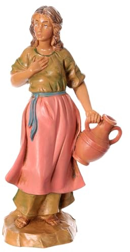 Holyart Statuen aus Resin und PVC: Maria Magdalena, Krippenfigur, PVC, Fontanini, 12 cm