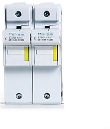Solar Photovoltaik Sicherungshalter RT18-125AM 1-4P 63A 80A 100A 125A DIN-Schienenmontage Sicherungshalter Sicherungshalter(2p)